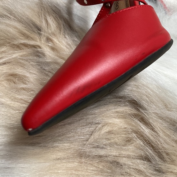 Christian Siriano red heels size 8 - Picture 3 of 16